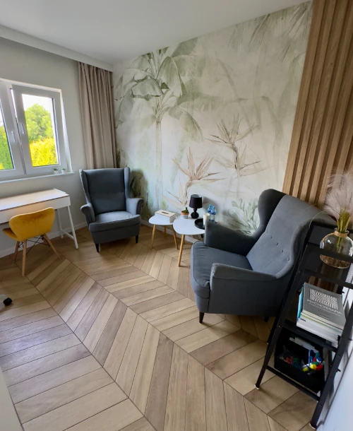 Orzykładowy gabinet w Psychoterpii Zacisze